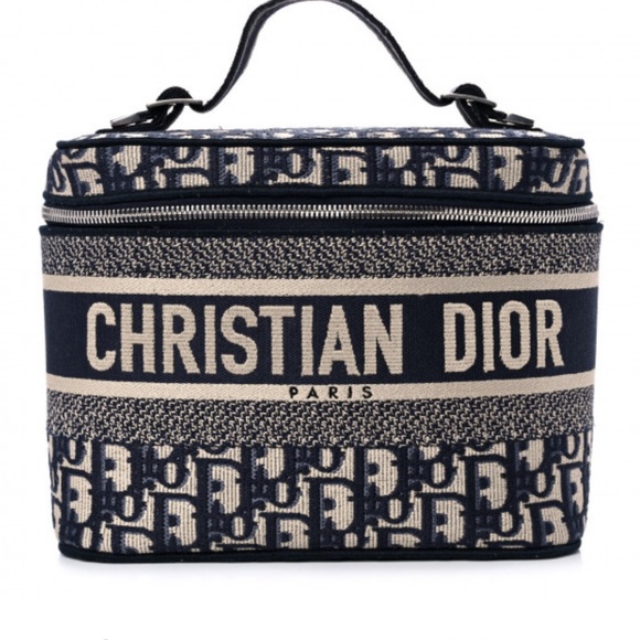 Christian Dior Oblique Toiletry Bag - Picture 1 of 8